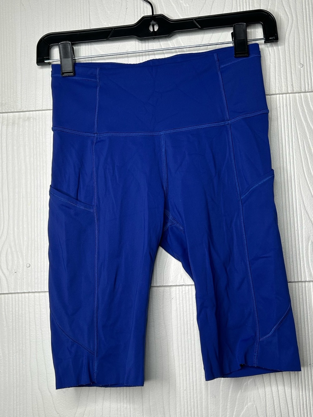 lululemon athletica Royal Blue High-Rise Athletic Bike Shorts